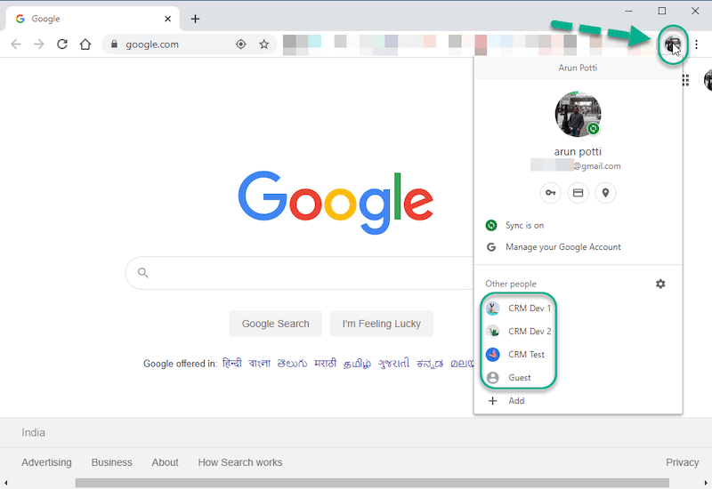 Login Multiple CRM Accounts In Google Chrome